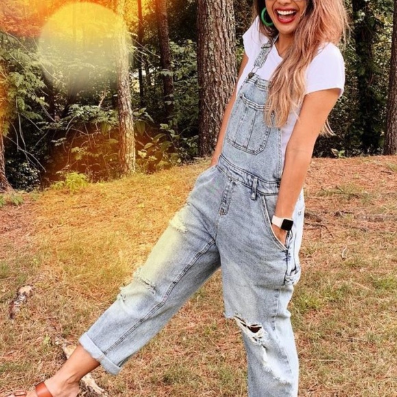 wild fable denim overalls